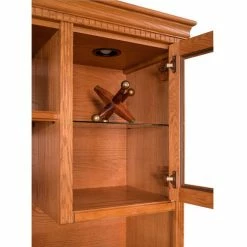 Martin Furniture Huntington Oxford Storage Hutch - Wheat -Outlet Desks & Workstations Store HO6821W 4