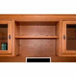 Martin Furniture Huntington Oxford Storage Hutch - Wheat -Outlet Desks & Workstations Store HO6821W 5