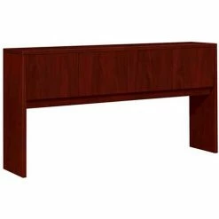 HON® Hutch with Doors - 72"W x 14-5/8"D x 37-1/8"H Mahogany - 10500 Series