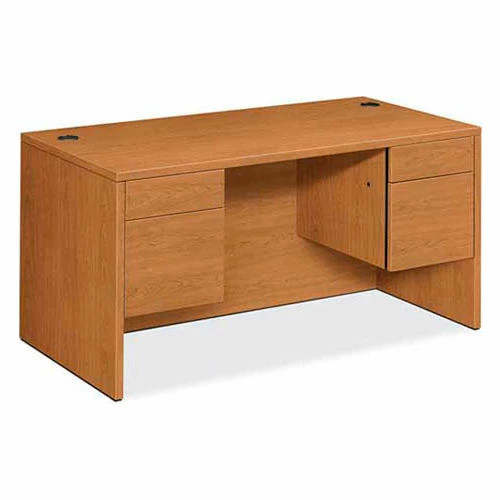 HON® Double Pedestal Desk - 60"W x 30"D x 29-1/2"H - Harvest - 10500 Series 3 HON® Double Pedestal Desk - 60"W x 30"D x 29-1/2"H - Harvest - 10500 Series - Image 3