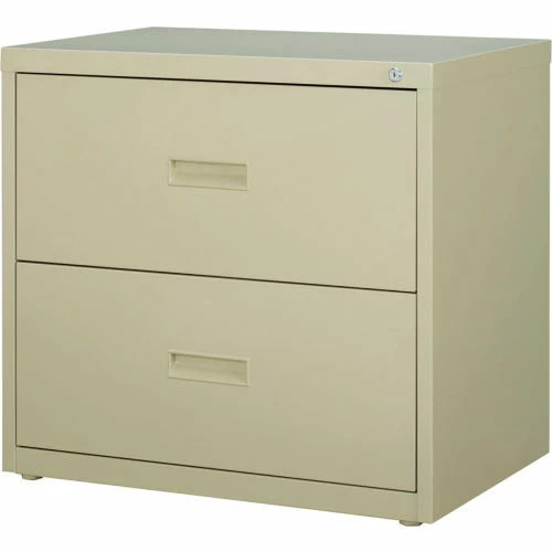 Hirsh Industries® HL1000 Series® Lateral File 30" Wide 2-Drawer - Putty 2 Hirsh Industries® HL1000 Series® Lateral File 30" Wide 2-Drawer - Putty - Image 2