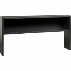 Hirsh Industries® Modular Steel Stack-on Desk Hutch - 72"W - Charcoal