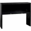 Hirsh Industries® Modular Steel Stack-on Desk Hutch - 48"W - Black