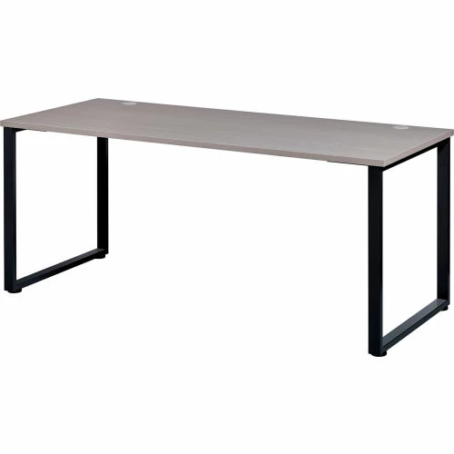 Interion By Global Industrial Interion® Open Plan Office Desk - 60"W x 30"D x 29"H - Gray Top with Black Legs - Image 3