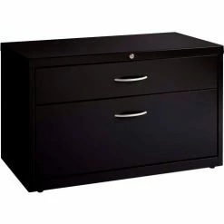 Interion By Global Industrial Interion® 36" Low Credenza with File Cabinet - Black 33 Interion By Global Industrial Interion® 36" Low Credenza with File Cabinet - Black -Outlet Desks & Workstations Store HSH 24320 01
