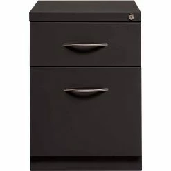 Interion By Global Industrial Interion® 2 Drawer Box/File Pedestal - 21-3/4"H - Charcoal 39 Interion By Global Industrial Interion® 2 Drawer Box/File Pedestal - 21-3/4"H - Charcoal -Outlet Desks & Workstations Store HSH 695608 2