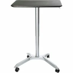 Seville Classics AIRLIFT XL Sit-Stand Mobile Desk, Espresso 15 Seville Classics AIRLIFT XL Sit-Stand Mobile Desk, Espresso -Outlet Desks & Workstations Store ID5 OFF65800