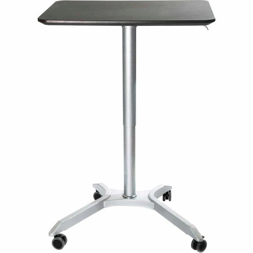 Seville Classics AIRLIFT XL Sit-Stand Mobile Desk, Espresso 8 Seville Classics AIRLIFT XL Sit-Stand Mobile Desk, Espresso - Image 8