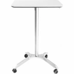 Seville Classics AIRLIFT XL Sit-Stand Mobile Desk, White 11 Seville Classics AIRLIFT XL Sit-Stand Mobile Desk, White -Outlet Desks & Workstations Store ID5 OFF65801