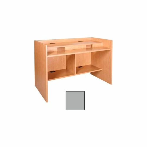 Ironwood 60" x 39" Patron Access Station - 60"W x 30"D x 46-1/8"H Gray 1 Ironwood 60" x 39" Patron Access Station - 60"W x 30"D x 46-1/8"H Gray