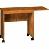 Ironwood Typing Stand, 39-3/8"W x 16"D x 26-1/4"H, Medium Oak
