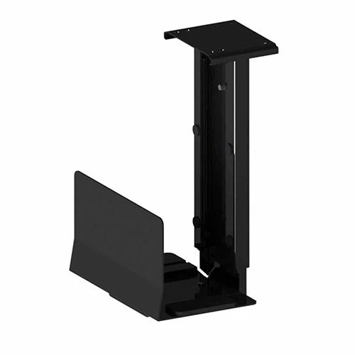 RightAngle Products RightAngle 203CPU Fixed Under Desk Adjustable CPU Holder, 40 lbs. Capacity, Black 1 RightAngle Products RightAngle 203CPU Fixed Under Desk Adjustable CPU Holder, 40 lbs. Capacity, Black