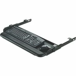 RightAngle Products RightAngle™ 2450CKM Compact Keyboard & Mouse Drawer, Black