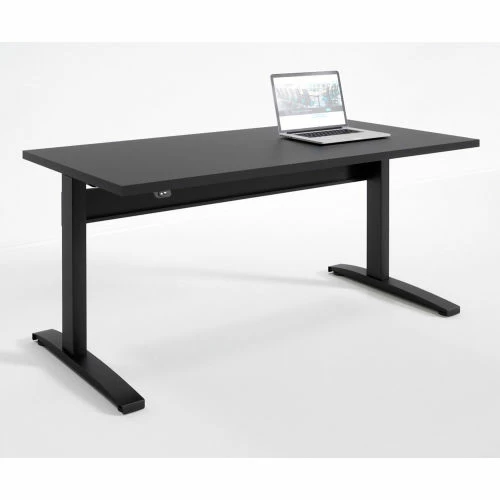 RightAngle Products RightAngle™ Bonita Electric Height Adjustable Desk 30"x60", Black w/Black Base 5 RightAngle Products RightAngle™ Bonita Electric Height Adjustable Desk 30"x60", Black w/Black Base - Image 5
