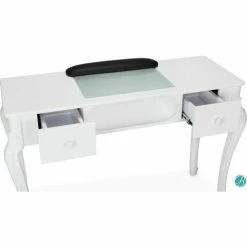 AYC Group Fiona Salon Nail Table - White 11 AYC Group Fiona Salon Nail Table - White -Outlet Desks & Workstations Store KAM NTBL 092 WH 005