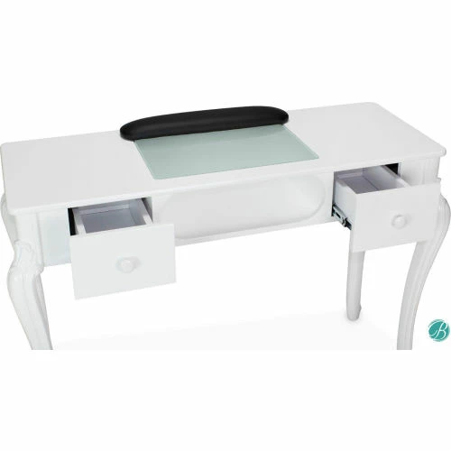 AYC Group Fiona Salon Nail Table - White 5 AYC Group Fiona Salon Nail Table - White - Image 5