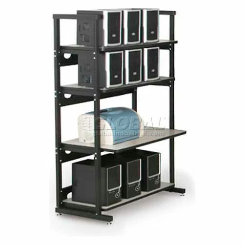 Kendall Howard 36" Performance Plus® Heavy Duty LAN Station, White Nebula 6 Kendall Howard 36" Performance Plus® Heavy Duty LAN Station, White Nebula - Image 6