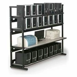 Kendall Howard™ 72" Performance Plus® Heavy Duty LAN Station, White Nebula -Outlet Desks & Workstations Store KHL 7100 1 100 72