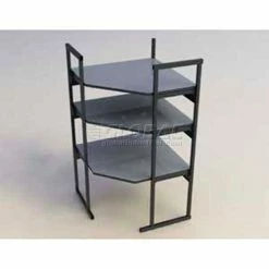 Kendall Howard™ Corner Performance Plus® Heavy Duty LAN Station, White Nebula -Outlet Desks & Workstations Store KHL 7100 1 100 CR