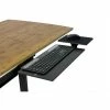 Uncaged Ergonomics KT1-B Adjustable Under Desk Keyboard Tray, Black