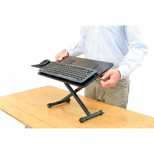 Uncaged Ergonomics KT3 Standing Keyboard Stand, Black 2 Uncaged Ergonomics KT3 Standing Keyboard Stand, Black - Image 2
