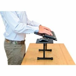 Uncaged Ergonomics KT3 Standing Keyboard Stand, Black 12 Uncaged Ergonomics KT3 Standing Keyboard Stand, Black -Outlet Desks & Workstations Store KT3 04