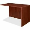Lorell® Return Shell - 48"W x 24"D x 29-1/2"H, Mahogany - Essentials Series