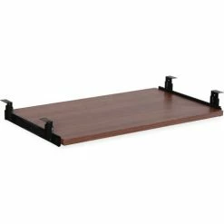 Lorell® Keyboard Tray - Walnut - Essentials Series