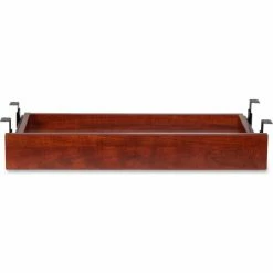 Lorell® Cherry Laminate Universal Center Drawer, 25.6"W x 15.1"D x 3.6"H