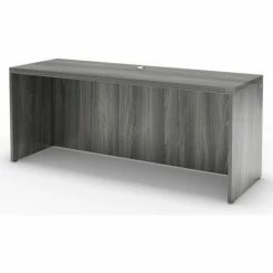 Safco® Aberdeen 72"W Credenza 72"W x 24"D x 29-1/2"H Gray Steel