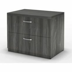 Safco® Aberdeen Series 36" Freestanding Lateral File Gray Steel