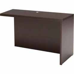 Safco® Aberdeen Return 42"W x 24"D 42"W x 24"D x 29-1/2"H Mocha