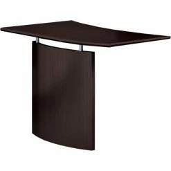 Safco® Medina Right Hand Bridge 48"W x 24"D x 29-1/2"H Mocha