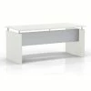 Safco® Medina 63"W Rectangle Straight Desk 63"W x 36"D x 29-1/2"H Sea Salt