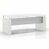 Safco® Medina 72"W Rectangle Straight Desk 72"W x 36"D x 29-1/2"H Sea Salt