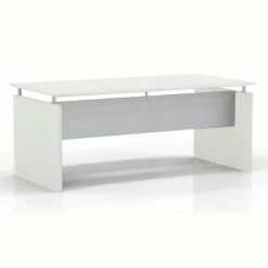 Safco® Medina 72"W Rectangle Straight Desk 72"W x 36"D x 29-1/2"H Sea Salt