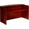 Boss Reception Desk - 71" - Mahogany