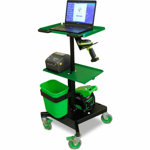 Newcastle Systems LT Series Mobile Powered Laptop Cart with 1 Swappable Battery Pack 5 Newcastle Systems LT Series Mobile Powered Laptop Cart with 1 Swappable Battery Pack - Image 5
