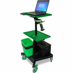 Newcastle Systems LT Series Industrial Powered Laptop Cart with 26AH SLA Battery -Outlet Desks & Workstations Store NEC LT503
