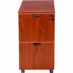 Boss Mobile Pedestal - File/File - Cherry