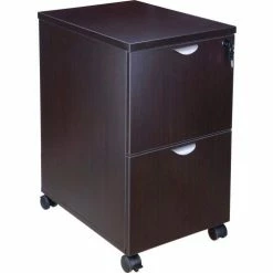 Boss Mobile Pedestal - File/File - Mocha