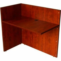 Boss Reception Desk Return Shell - 42" - Cherry