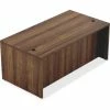 Lorell® Wood Desk - 70.9" x 35.4" x 30" Desk - Walnut - Chateau Series