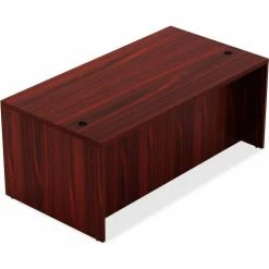 Lorell® Wood Desk - 59" x 29.5" x 30" Desk - Mahogany - Chateau Series