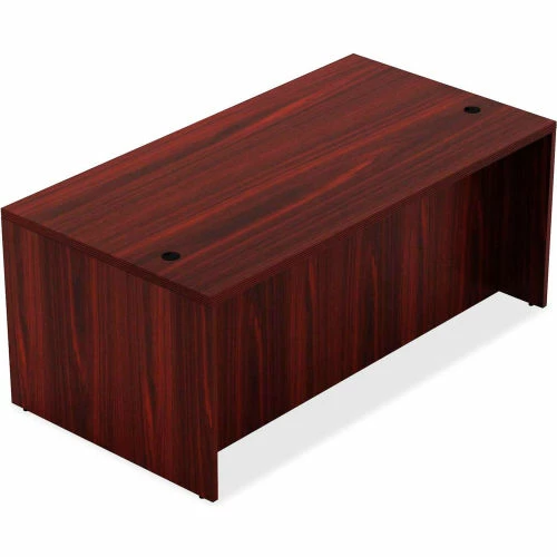 Lorell® Wood Desk - 59" x 29.5" x 30" Desk - Mahogany - Chateau Series 1 Lorell® Wood Desk - 59" x 29.5" x 30" Desk - Mahogany - Chateau Series