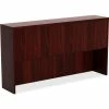 Lorell® Hutch - 70.9" x 14.8" x 36.5" - Mahogany - Chateau Series
