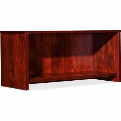 Lorell® Hutch - 35.4" x 14.8" x 16.8" - Cherry - Essentials Series