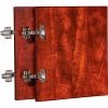 Lorell® Door Kit for Hutch - 13.6" x 16" x 0.8" - Cherry - Essentials Series