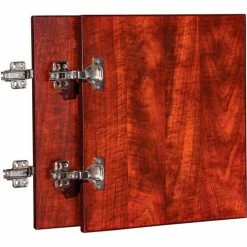 Lorell® Door Kit for Hutch - 13.6" x 16" x 0.8" - Cherry - Essentials Series