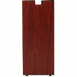 Lorell® Credenza Leg - 28"L x 11.75"W x 1"D - Mahogany - Essentials Series